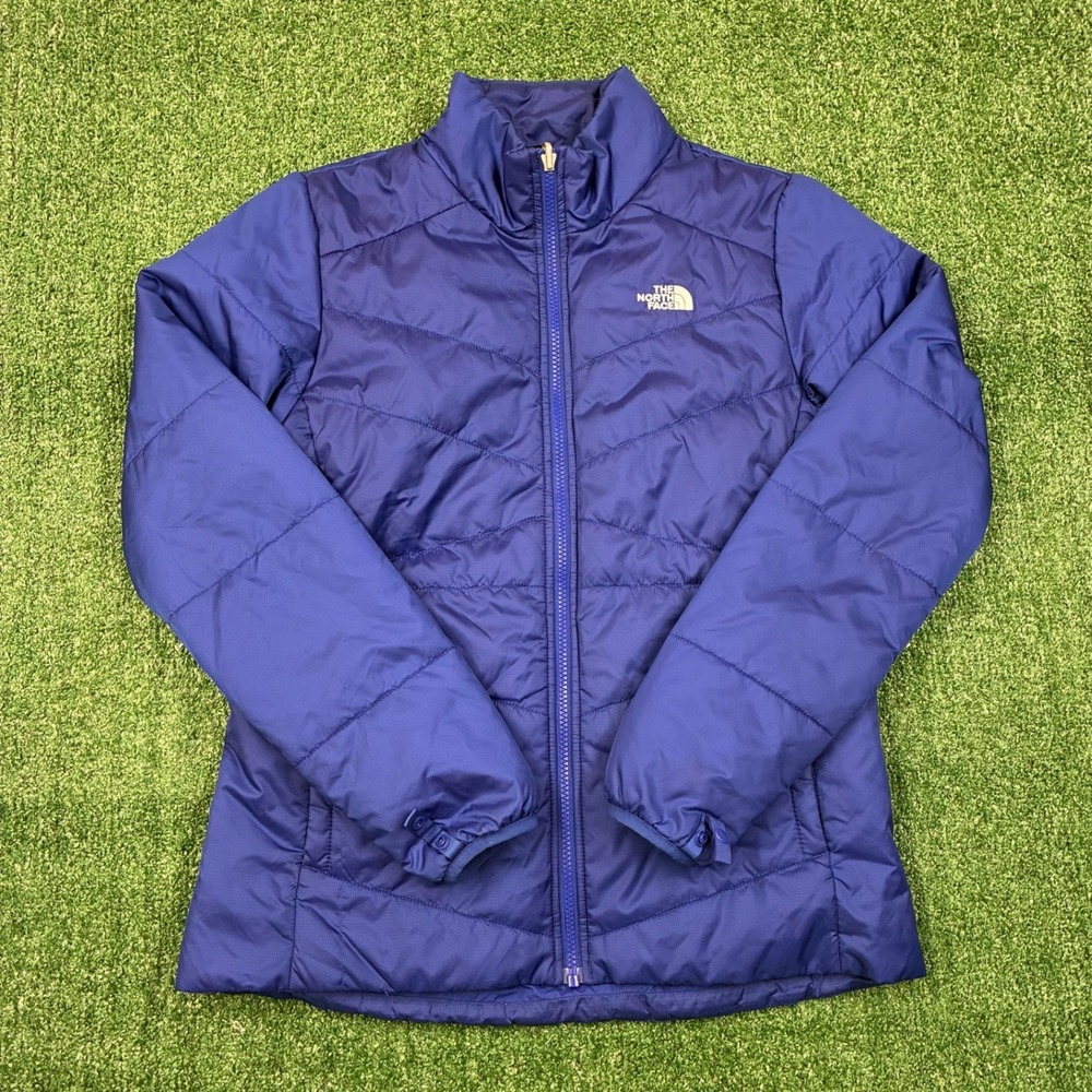 Y2K The North Face Puffer Full Zip Mock Neck Jacket